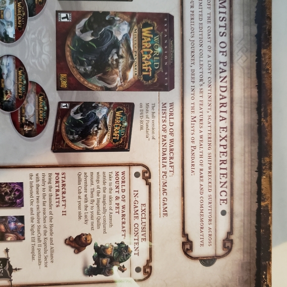 World of Warcraft mists of pandaria collectors - Picture 7 of 16